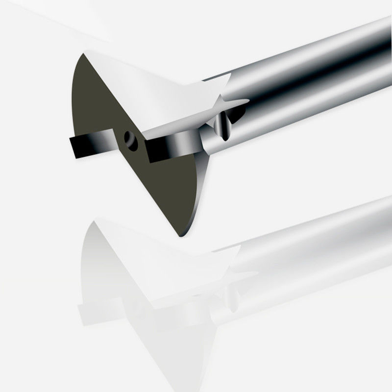 چاقوی چیمفرینگ Carbide Tool Acrylic Polishing Machine Plexiglass Cutting Tools Trimmer 45 درجه برای اکریلیک