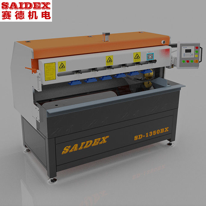 1350mm طول کار آکریلیک الماس پولیشینگ ماشین با کمربند تغذیه آکریلیک بیول لبه پولیشینگ ماشین