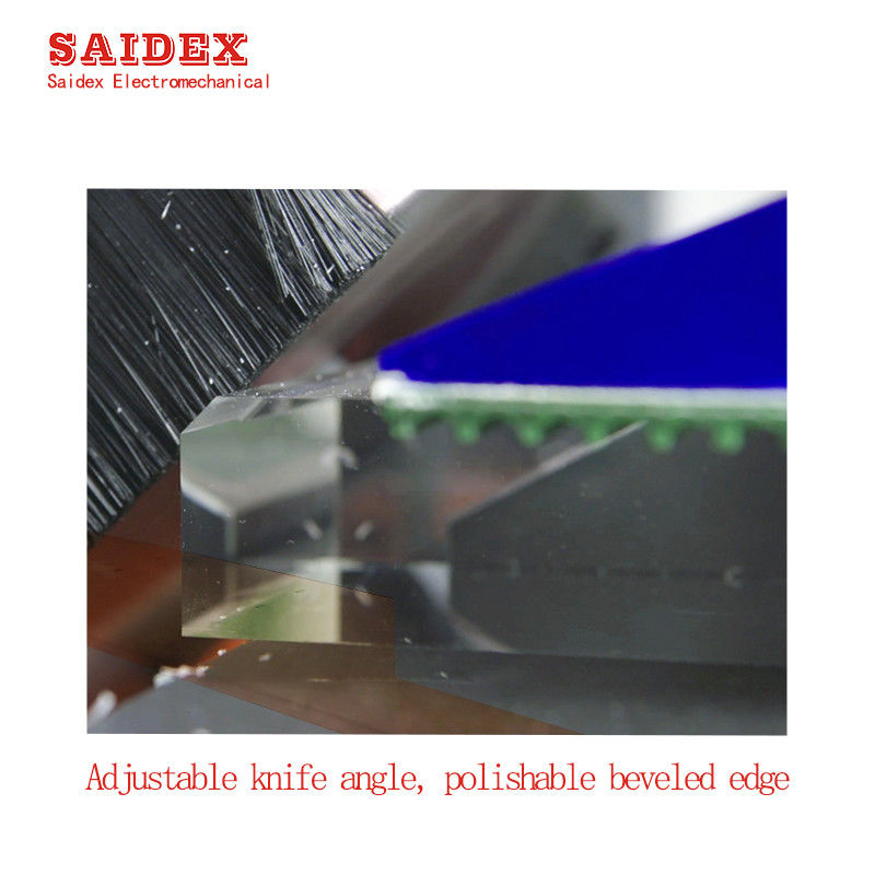 Sd-1350Ax میز مرمر 0-60 درجه لبه بیول آکریلیک لبه خودکار الماس طبیعی ماشین پولیش برای آکریلیک Ps Ms