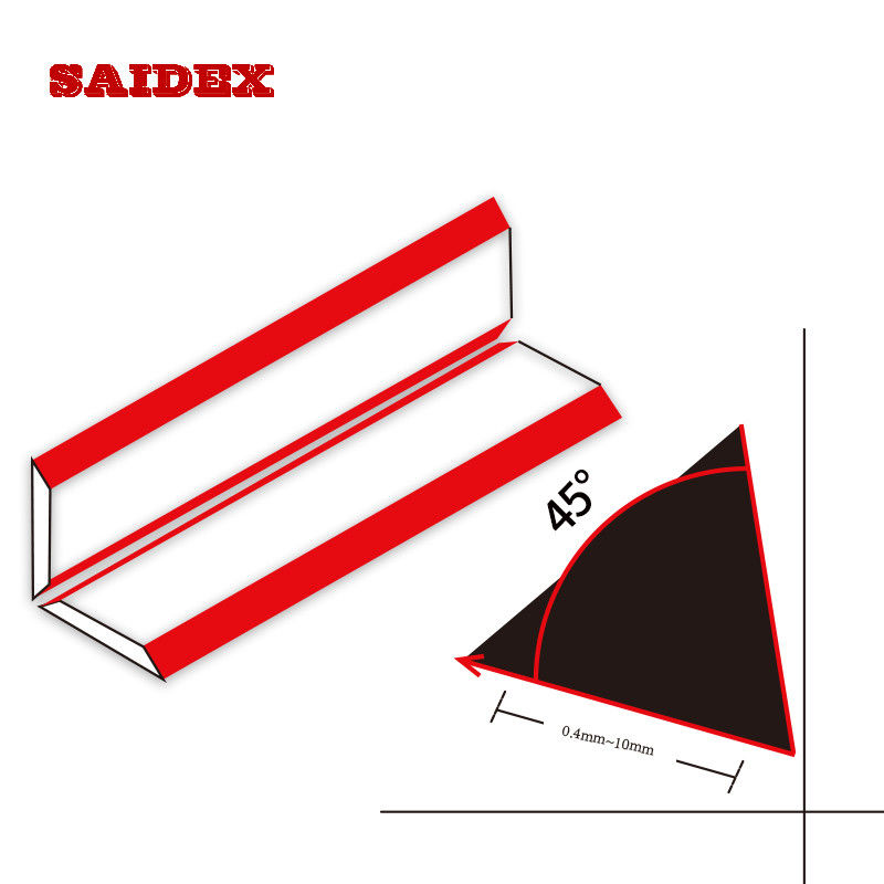 PCD 45 درجه چاقو برای برش لبه و چاقو برای جعبه آکریلیک