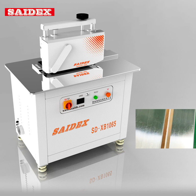 دستگاه پولیش و برش گوشه گرد آکریلیک R3 / R4 / R5 50HZ/60HZ 220V با تیغه های قابل تعویض، دستگاه پخ زنی لبه اریب 45 درجه
