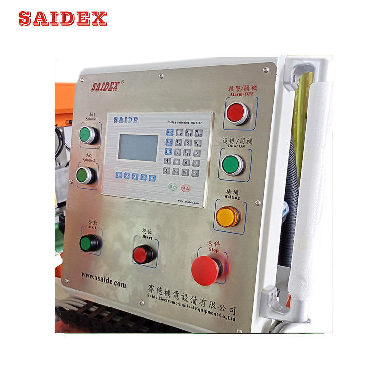 زاویه برش می تواند سفارشی شود 4.5KW 220V ماشین پولیش برای مبلمان آکریلیک