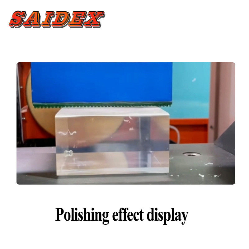 2022 کارخانه جدید دونگوان عرضه نیمه اتوماتیک 1000 میلی متر طول کار لبه روشن الماس پولیش ماشین برای آکریلیک