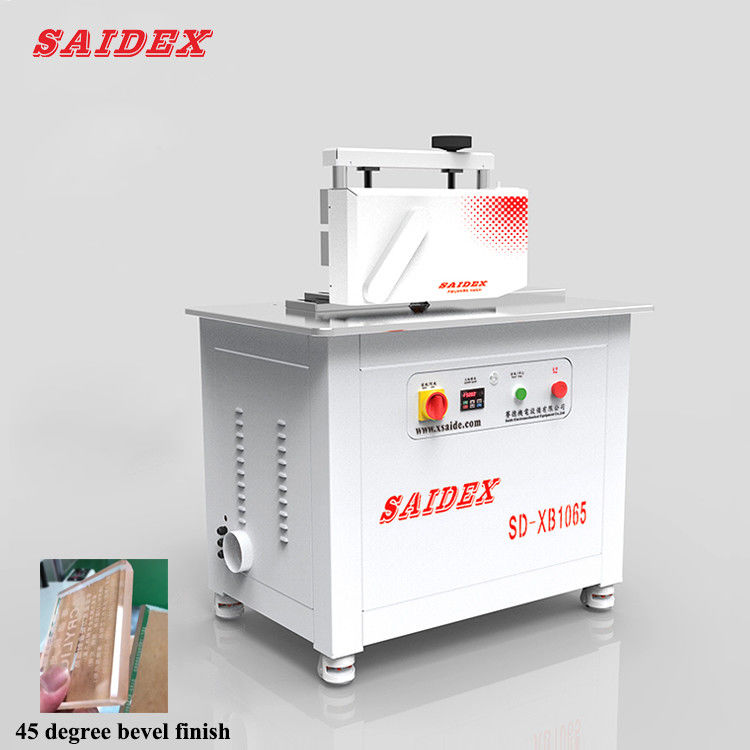 کارخانه چین XB1065 Do 30 45 درجه بیول و لبه خط مستقیم اتوماتیک آکریلیک چامفر بیول آکریلیک پولیشینگ ماشین