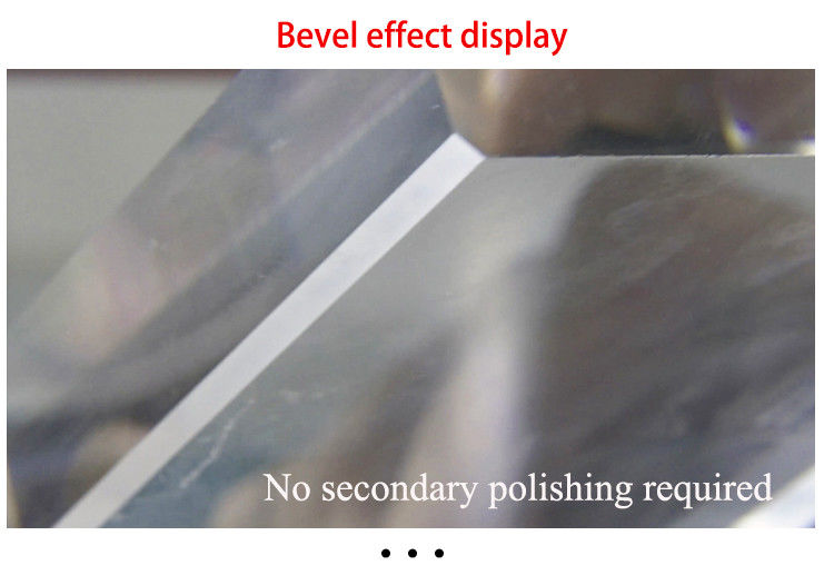 2022 کارخانه جدید دونگوان عرضه نیمه اتوماتیک 1000 میلی متر طول کار لبه روشن الماس پولیش ماشین برای آکریلیک