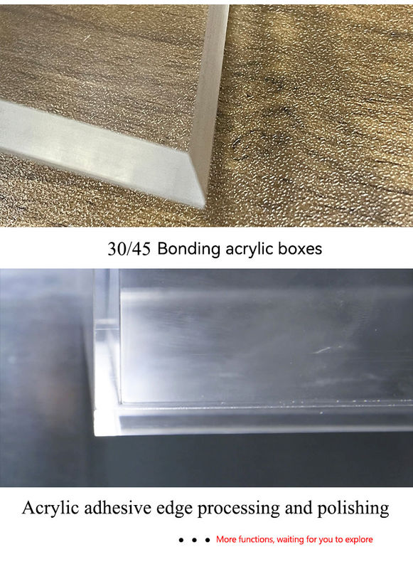 3kW Servo Motor Driven 1350mm Acrylic Edge Polisher ماشین های پولیش پلاستیکی PMMA/PS/PC