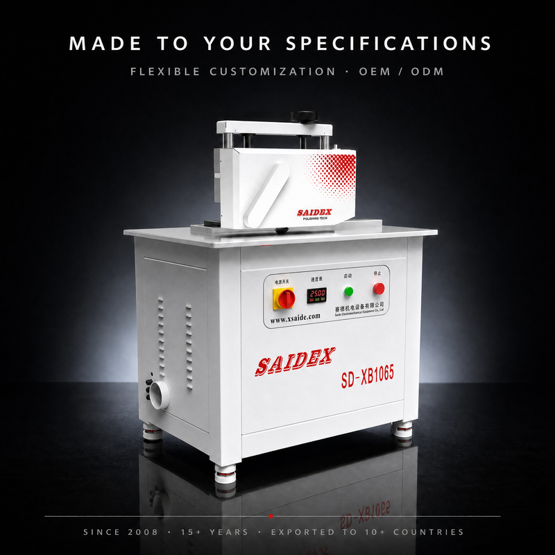 ماشین پولیش کناری آکریلیک ماشین تراش کناری SD-XB1065 فرایندهای متعدد کناری برای ورق های آکریلیک PMMA PS MS
