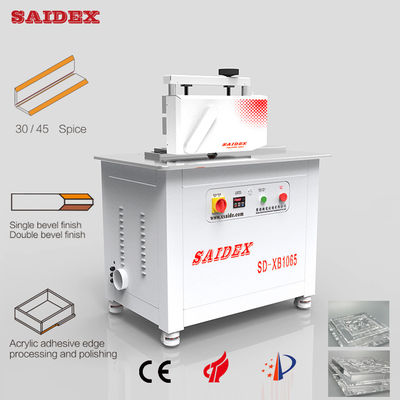 2.5kw 10A ماشین تراش آکریلیک الکتریکی طول 1000mm 250kg ماشین کوچک 45 درجه چرخدار گرد