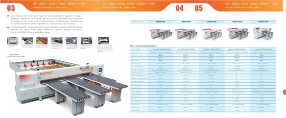 اره برش الکترونیکی اکریلیک SD-3800 با ناحیه کار قابل توسعه برای برش دقیق پلاستیک های PMMA PS MS اکریلیک