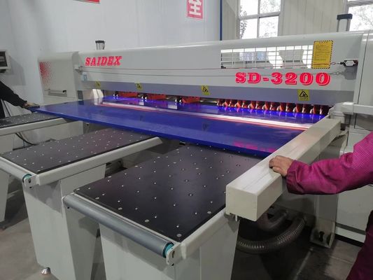 دستگاه اره پرتو کامپیوتری برش اکریلیک 6250x5735x1680mm 2.2KW با کنترل منطق برنامه پذیر تجهیزات ماشینکاری اکریلیک